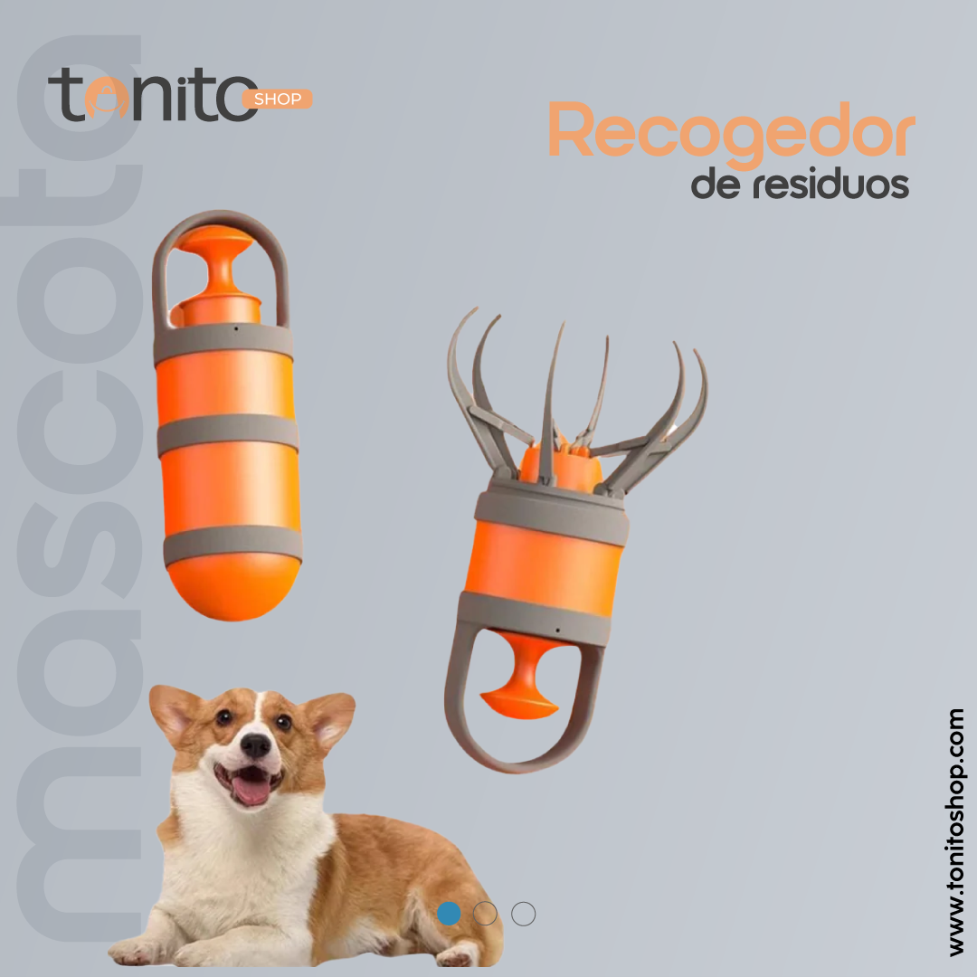 RECOGEDOR DE RESIDUOS PARA MASCOTAS