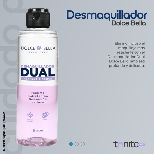 DESMAQUILLADOR DUAL DOLCE BELLA