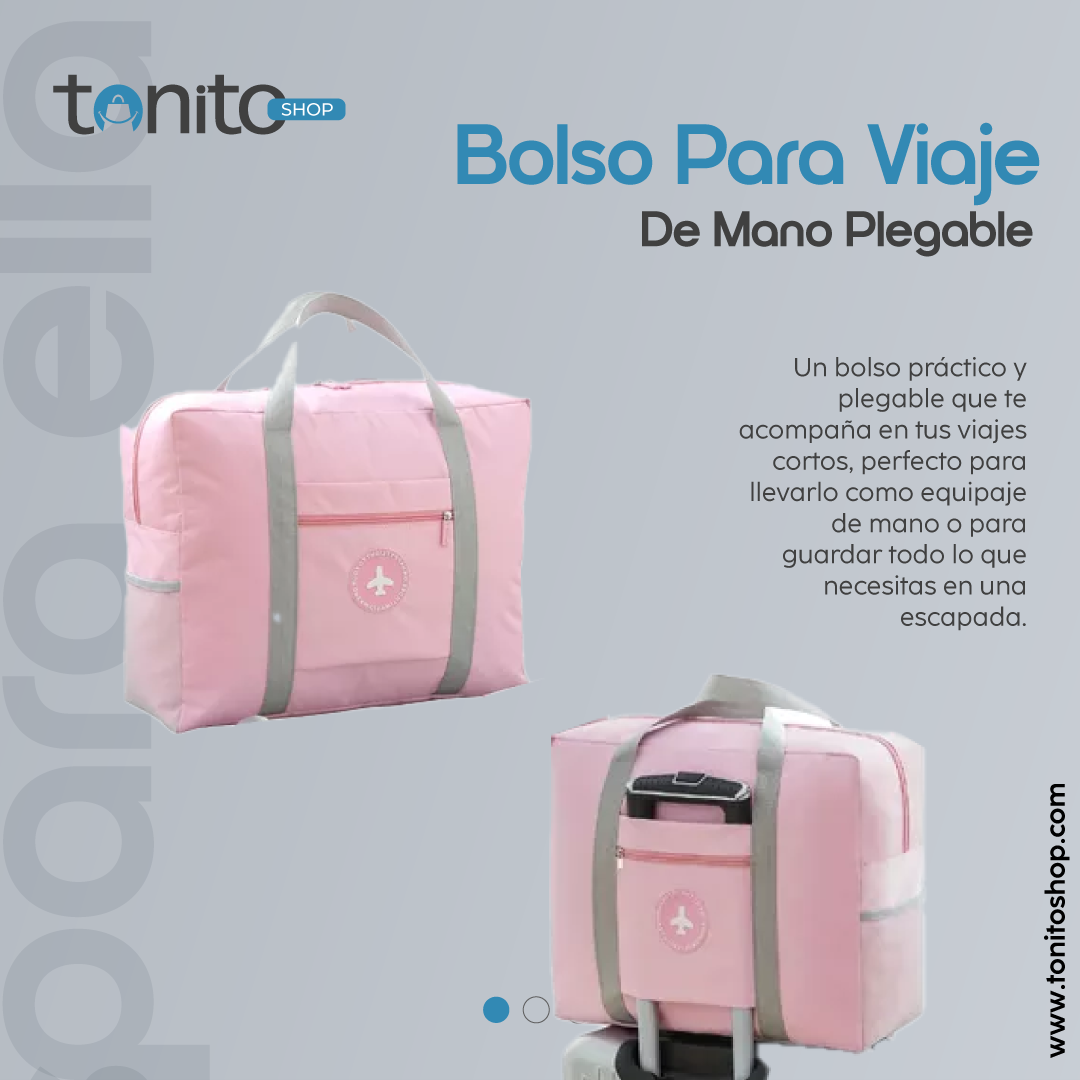 BOLSO PARA VIAJE DE MANO PLEGABLE