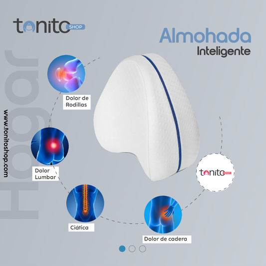 ALMOHADA PARA PIERNAS Y RODILLAS | COJÍN ORTOPÉDICO